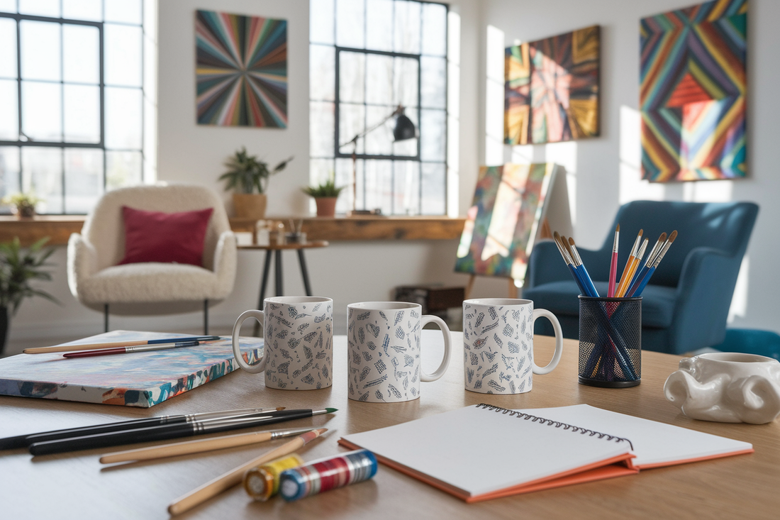 Cover image for 6 Funny Artist Mugs for Creative Friends