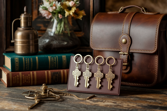 Cover image for 3 Antiquing Enthusiast Keychains for the Discerning