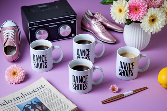 Cover image for 4 Thoughtful Dancing Themed Coffee Mugs Gift Picks
