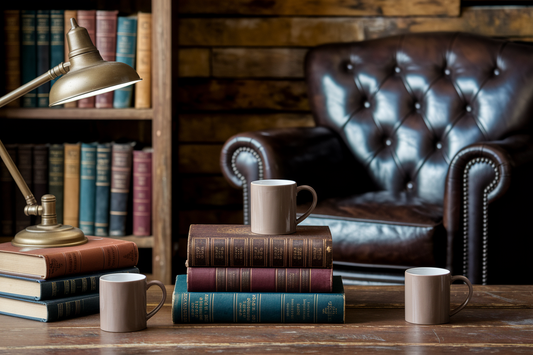 Cover image for Book Lover Coffee Mugs for Antique Collectors