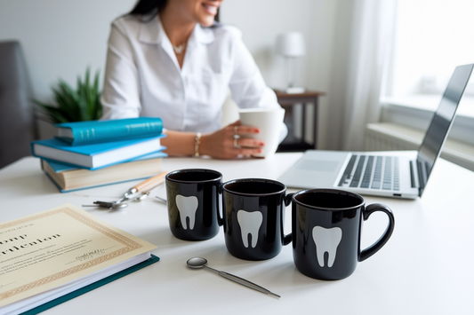 Cover image for The Fix for Funny Dentist Mugs Problems