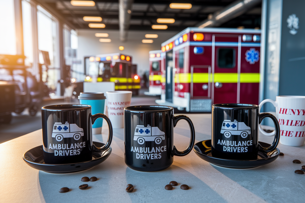 Professional cover image for Fuel Their Shifts: 3 Uplifting Black Coffee Mugs for Ambulance Drivers in 2025
