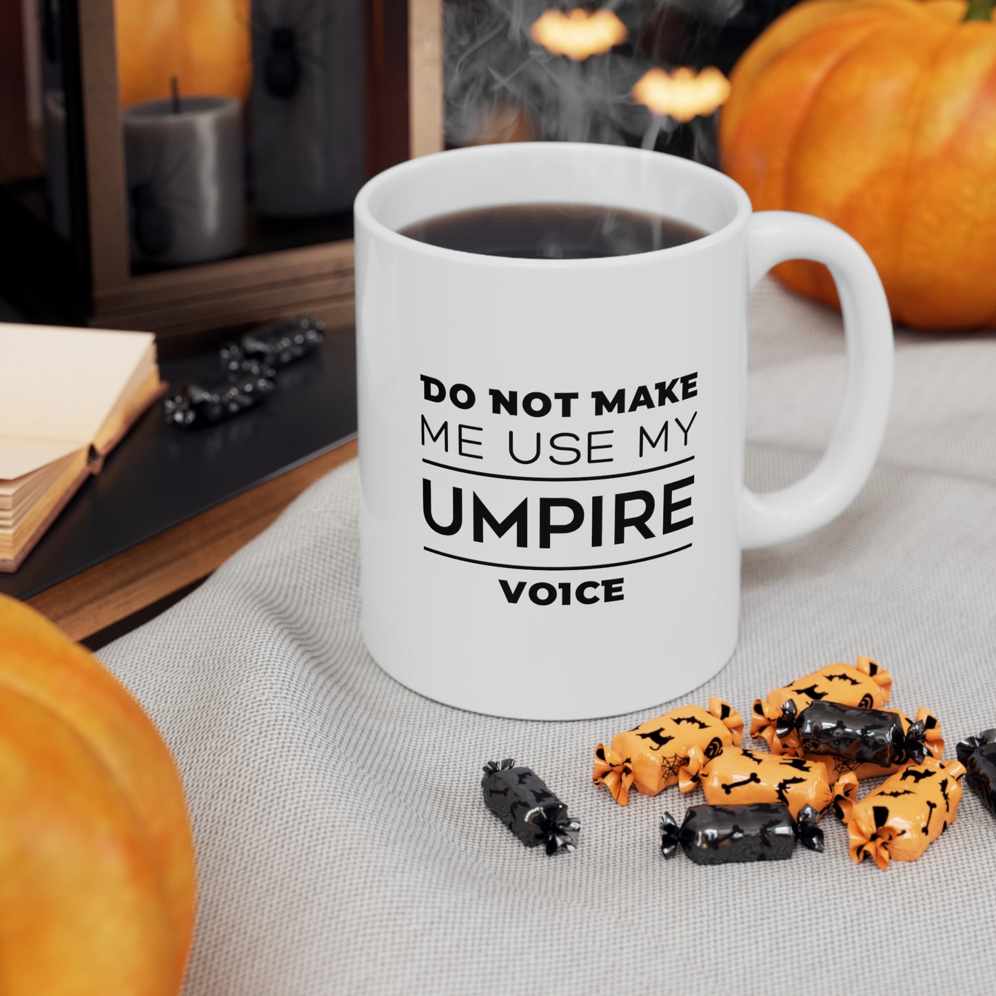 Umpire Coffee Mug - Umpire Voice Cup - Unique Funny Inspirational Gift for Men and Women