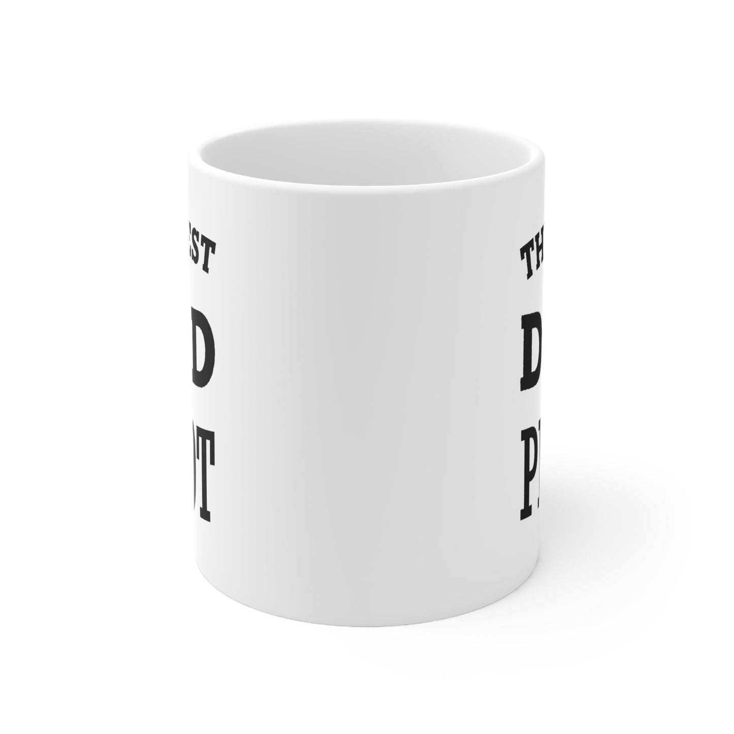 Funny Pilot Dad Coffee Mug - The Best Kind Of Dad Raises A Pilot Tea Cup For Pilot Dad