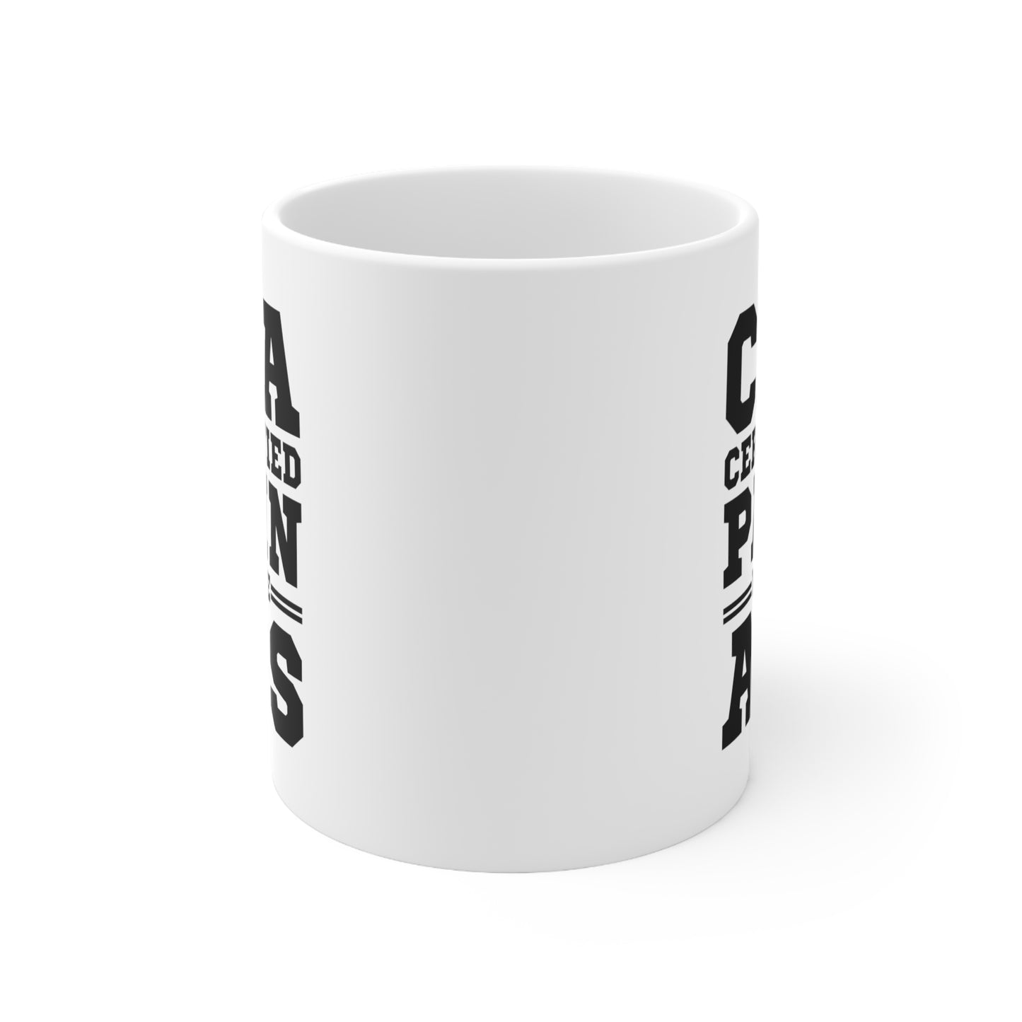 Accountant Coffee Mug - CPA Certified Pain In The Ass | Funny Gift for Accountants