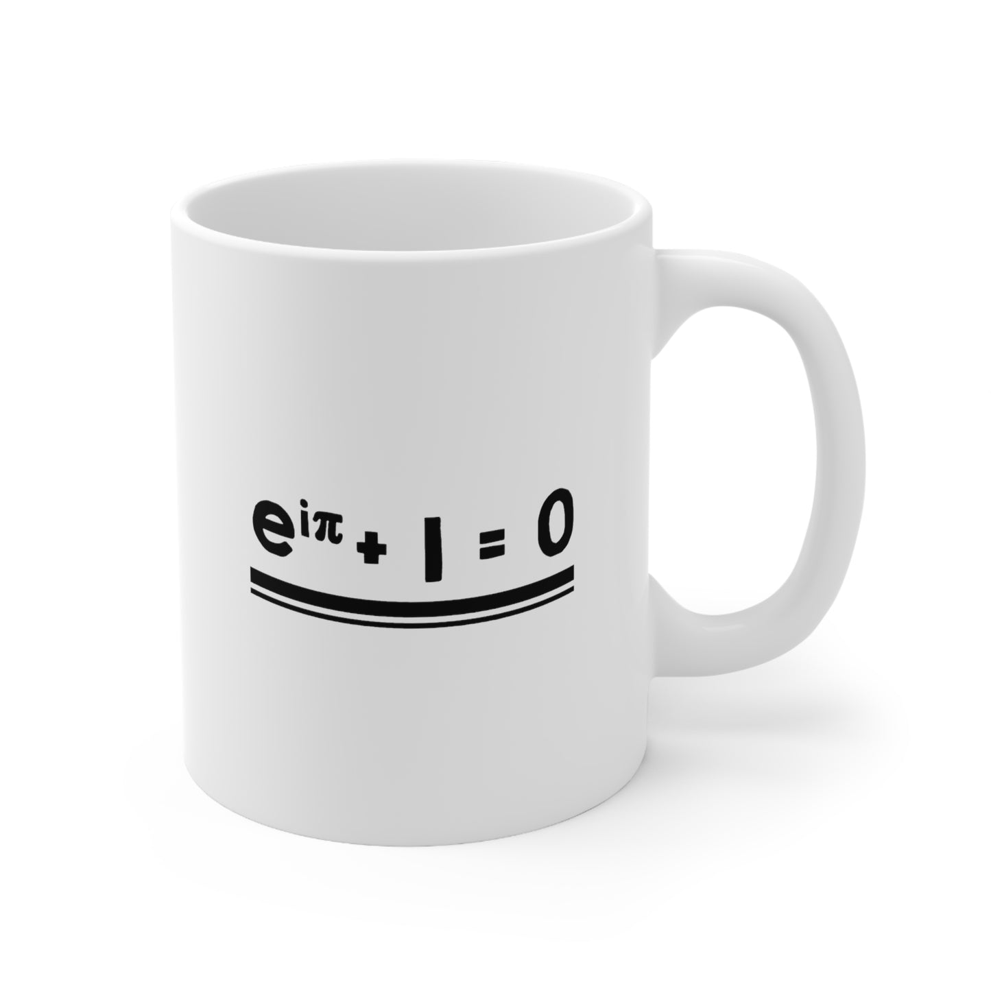 Math Nerd Formula Gifts - Funny Coffee Mug - Euler's Formula - For Men Women
