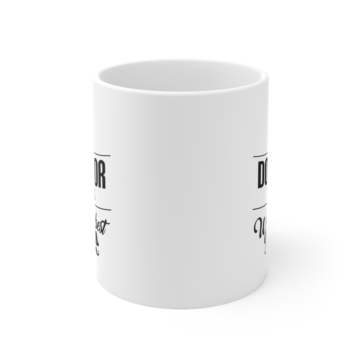 Doctor At Work, World’s Best Dad At Home - Father's Day Coffee Mug For Doctor