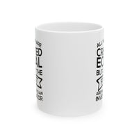Load image into Gallery viewer, Investigator Wife Ceramic Coffee Mug - All Women Are Created Equal | Funny Gift
