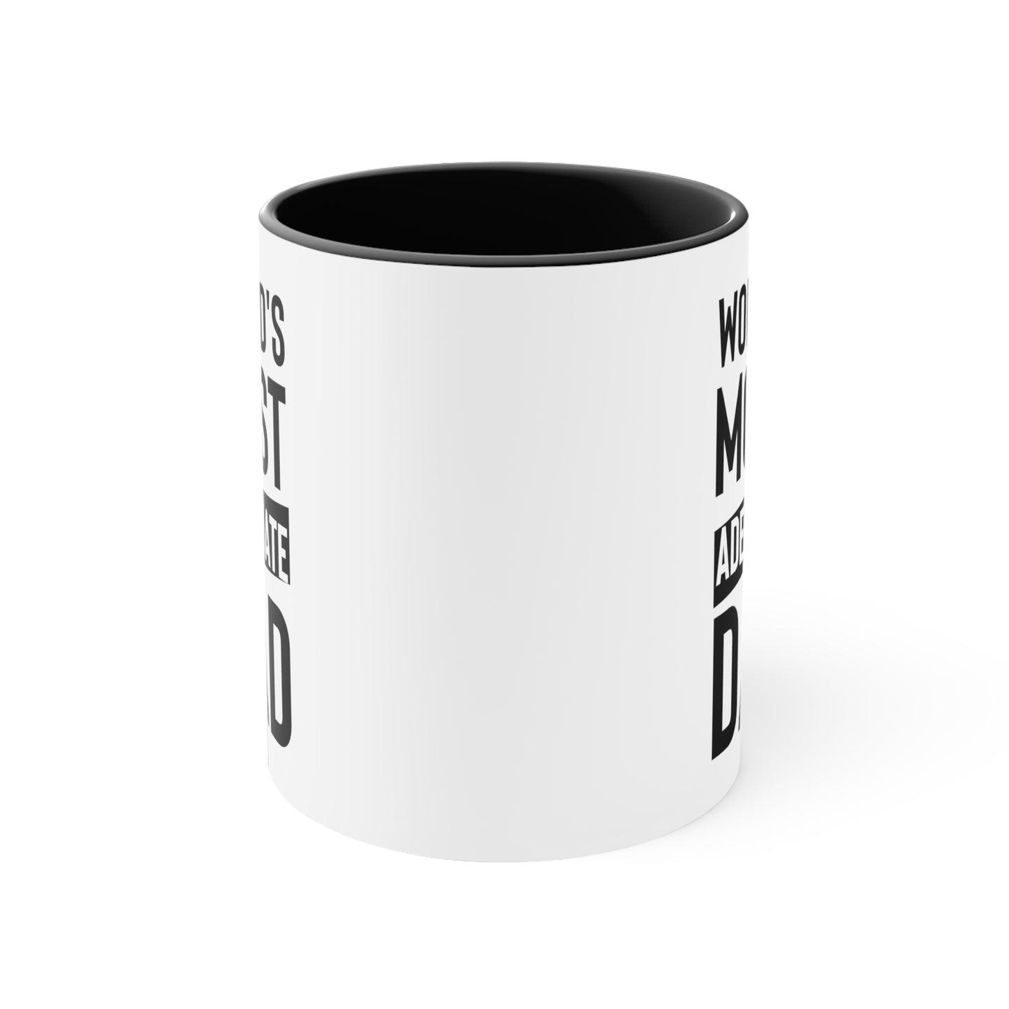 Dad Ceramic Coffee Mug - World's Most Adequate Dad | Father's Day Gift