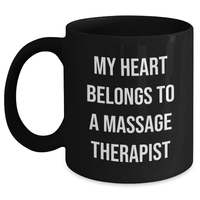 Load image into Gallery viewer, Funny Massage Therapist Gifts from Men to Massage Therapist Quotes Black Coffee Mugs, 11oz or 15oz, Unique Father&#39;s Day Unique Gifts for Massage Therapist Enthusiasts - Main
