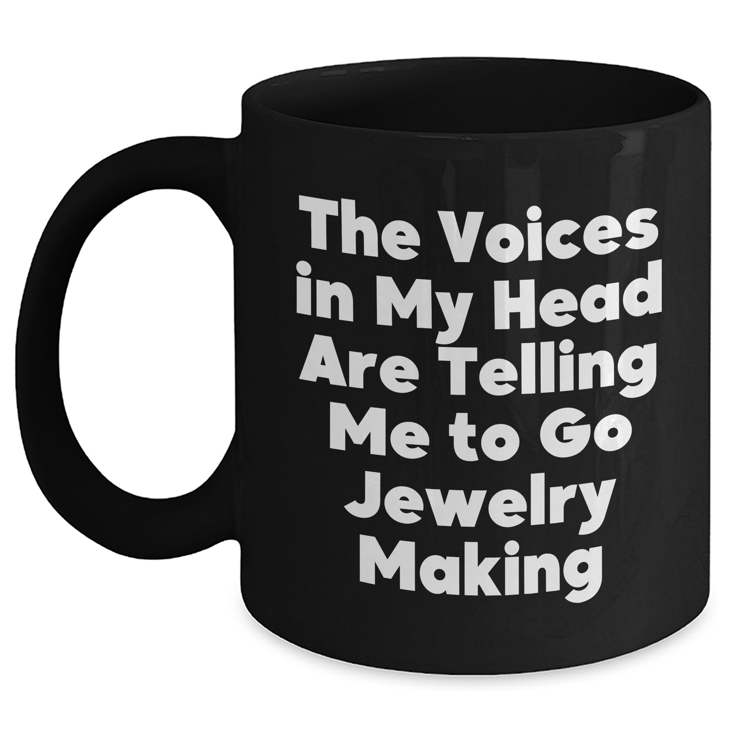 Funny Jewelry Making Gifts for Men from Voices in My Head Mug, Father's Day Unique Ideas - Main