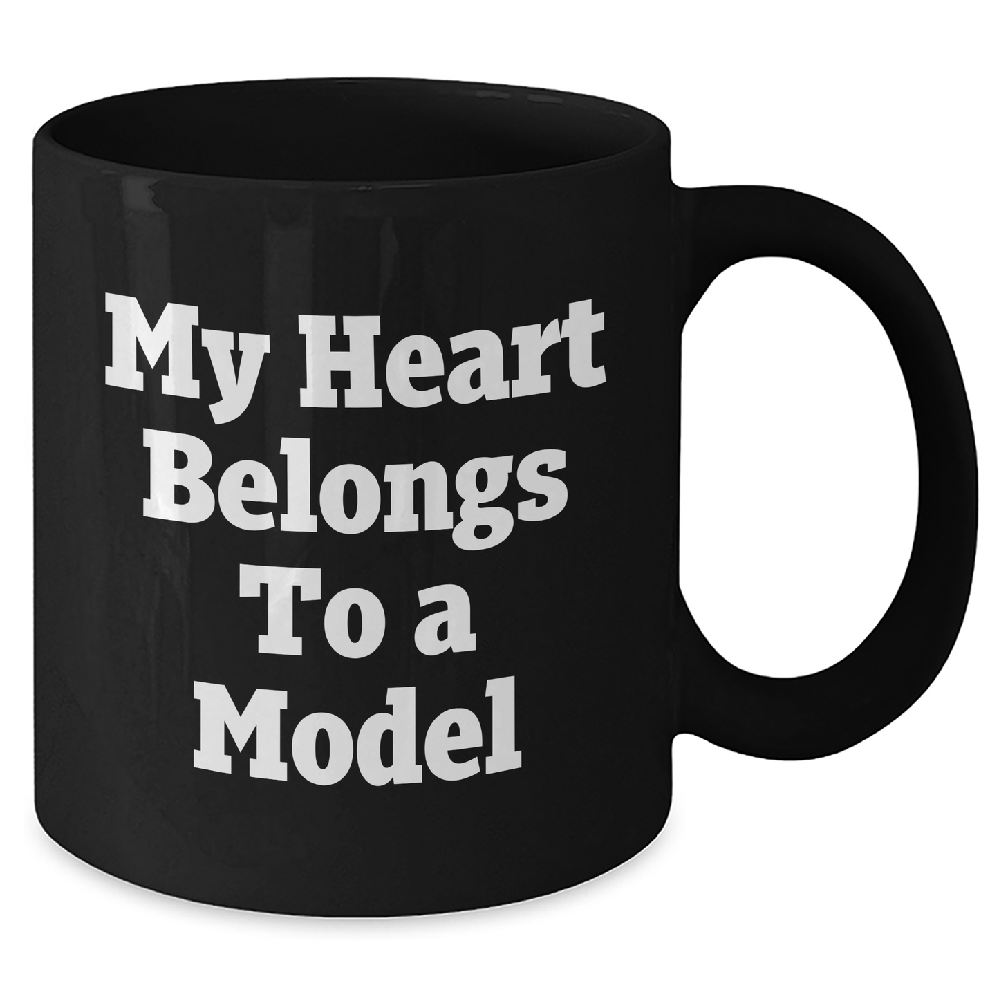 Funny Model Gifts from Friends and Family, Model Lover Black Coffee Mug, Gifts for Mom on Mother's Day - Additional