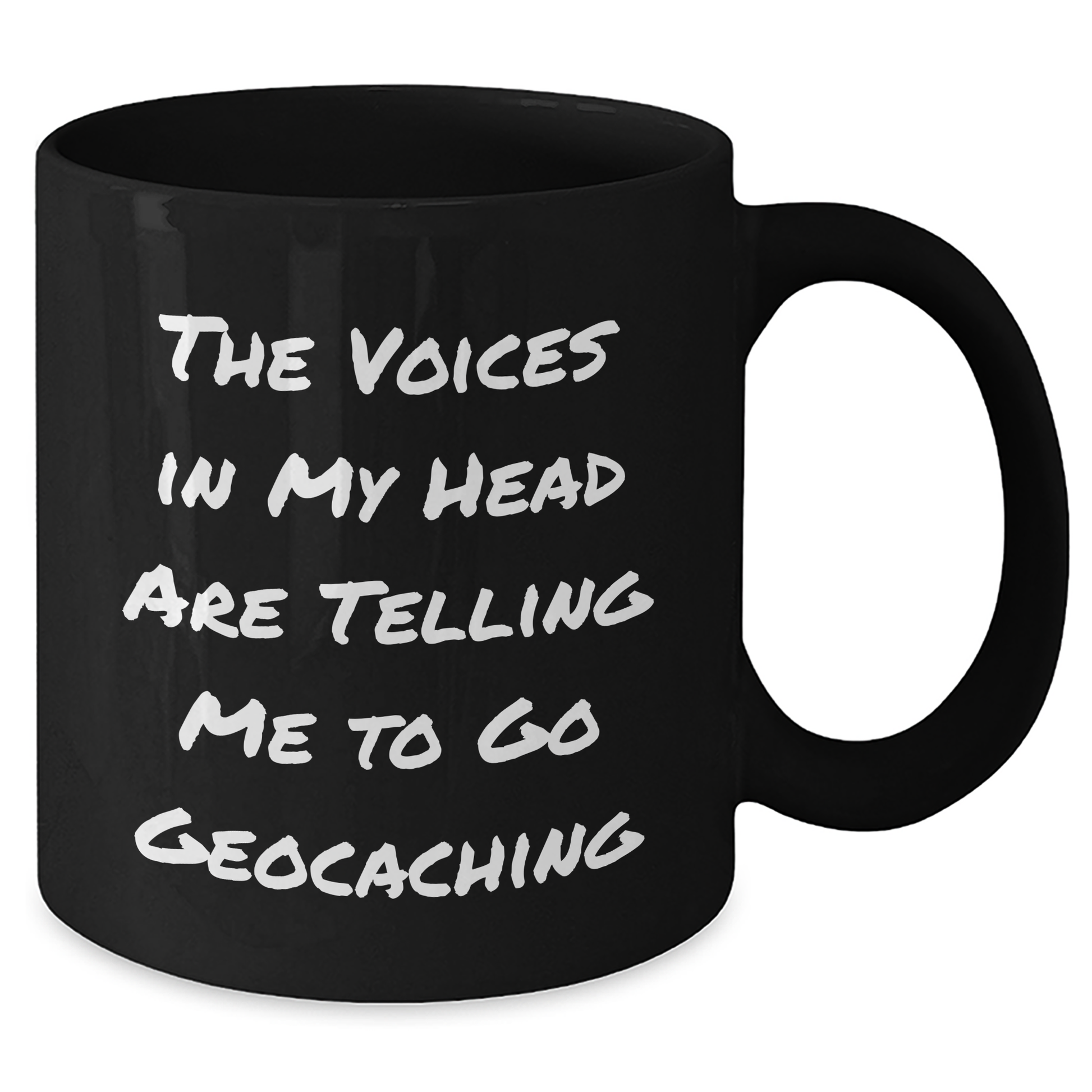 Geocaching Gifts from Men - Funny Quote Black Coffee Mug, Perfect for Father's Day, Gifts for Geocaching Enthusiasts - Additional