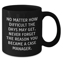 Load image into Gallery viewer, Inspirational Case Manager Gifts, Funny Quote Coffee Mug for Dad, Gifts from Family, Unique Father&#39;s Day Unique Gifts for Men - Additional
