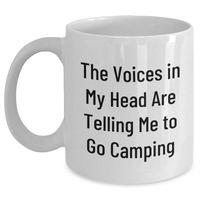 Load image into Gallery viewer, Funny Camping Mug for Dad&#39;s Funny Camping Adventure, Gifts from Friends for Father&#39;s Day - Main
