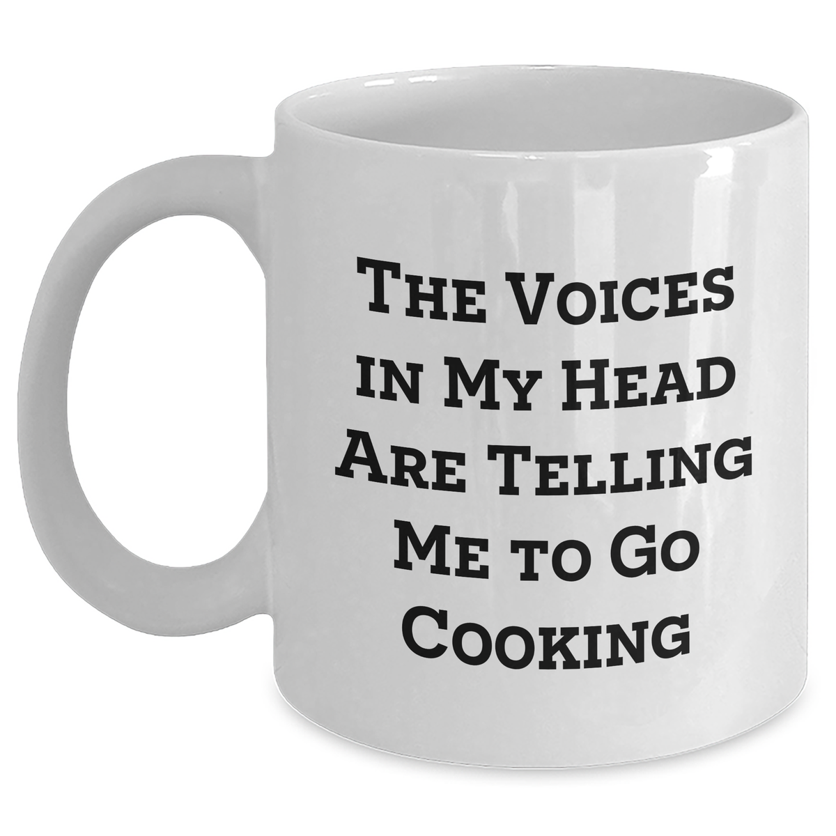 Funny Cooking Gifts for Men Dad from Friends, Unique White Coffee Mug for Father's Day - Main