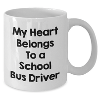 Load image into Gallery viewer, Funny School Bus Driver Gifts from Men, Gifts for School Bus Driver, Inspirational Quote, White Coffee Mug, Father&#39;s Day Unique Gifts - Additional
