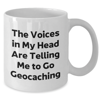Load image into Gallery viewer, Funny Geocaching White Coffee Mug Gifts from Men for Geocaching Enthusiasts, Perfect for Father&#39;s Day - Additional
