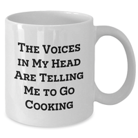 Load image into Gallery viewer, Funny Cooking Gifts for Men Dad from Friends, Unique White Coffee Mug for Father&#39;s Day - Additional
