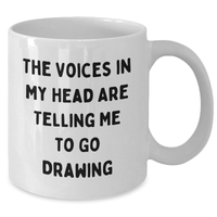 Load image into Gallery viewer, Funny Drawing Quotes White Coffee Mug Gifts for Men from Women on Father's Day - Additional

