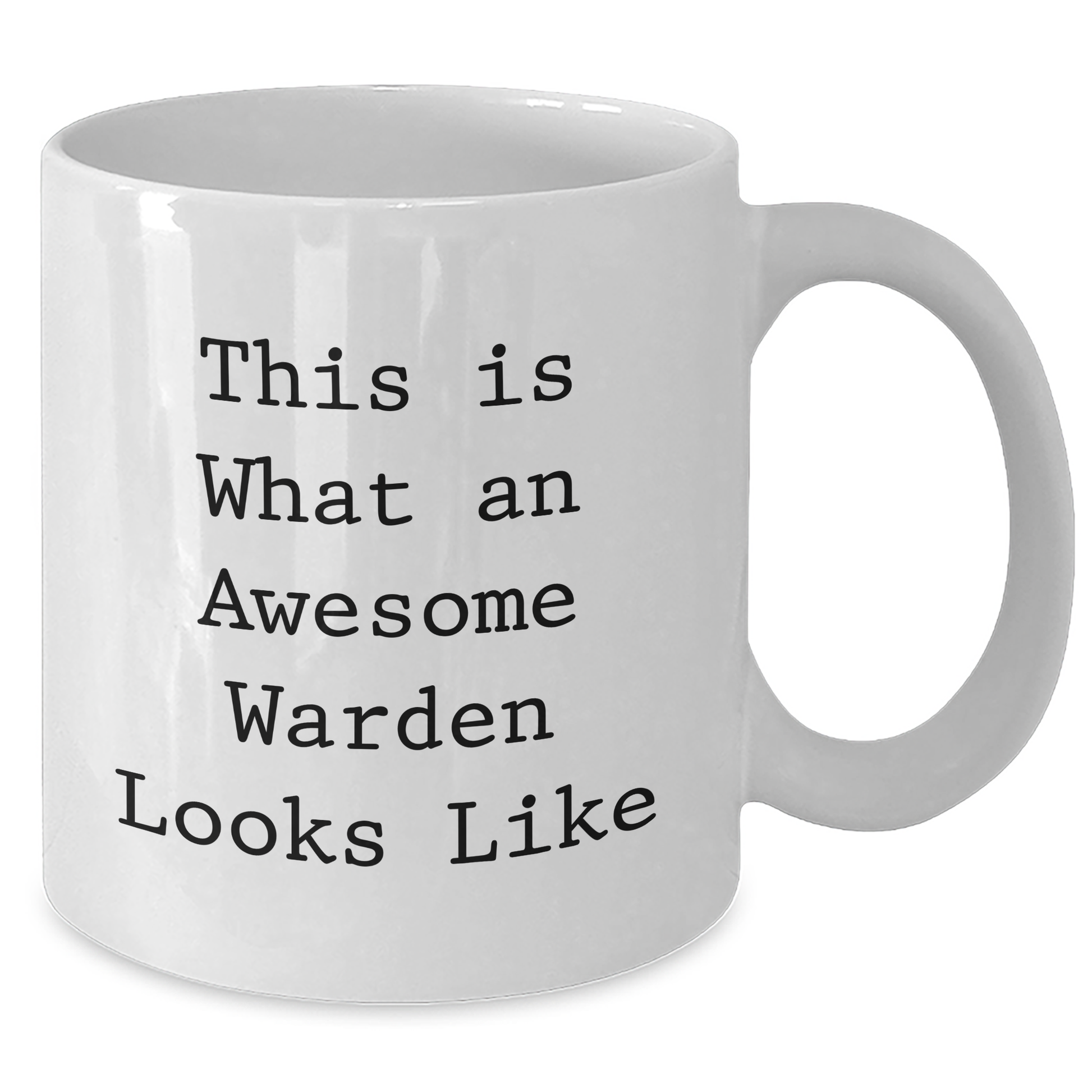 Funny Warden Mug | Warden Gifts for Father's Day | This Is What An Awesome Warden Looks Like - Additional
