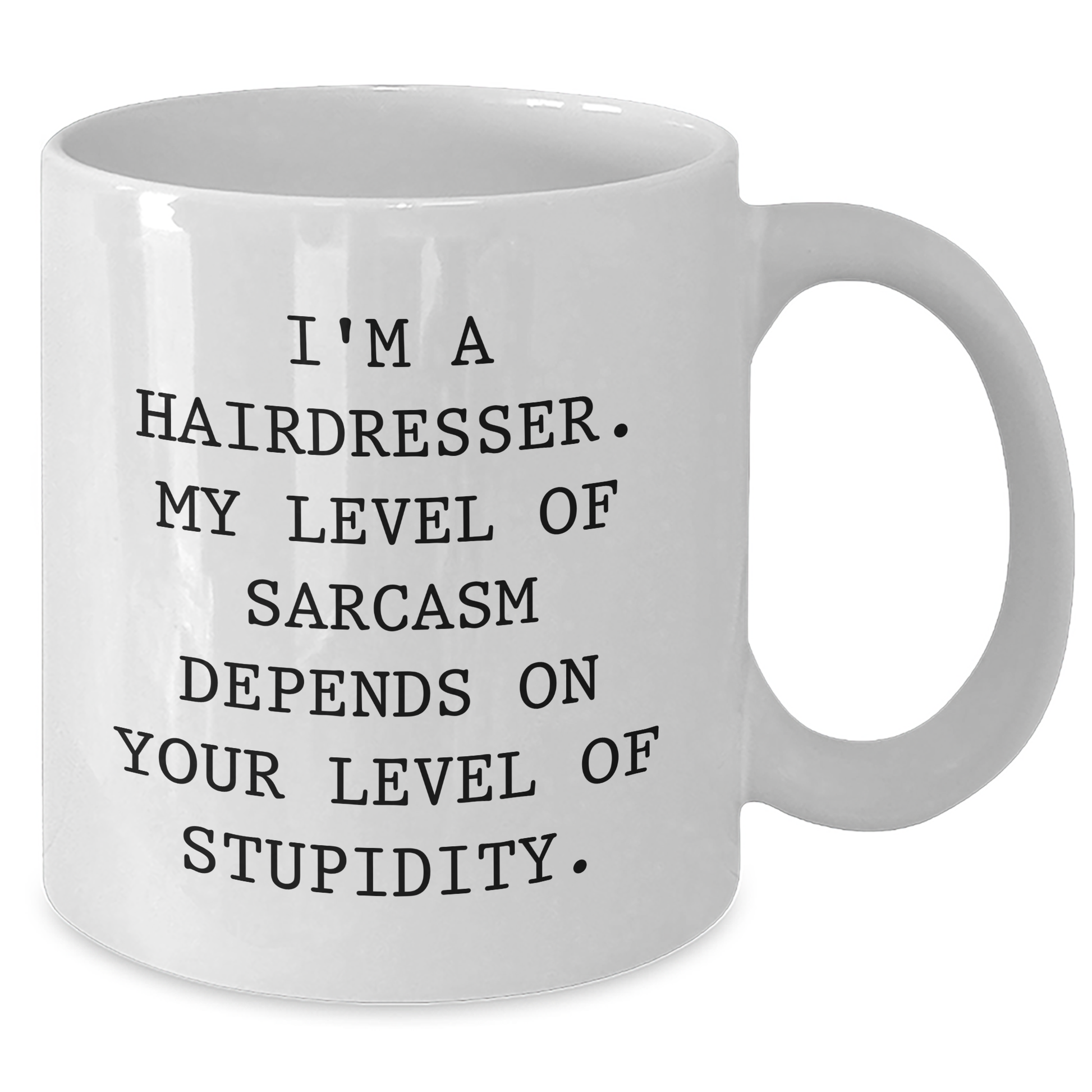 Funny Hairdresser Gifts from Men to Hairdresser, White Coffee Mug for Mother's Day - Additional