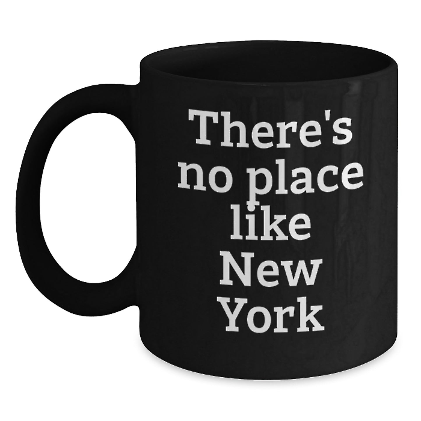 New York City Inspirational Black Coffee Mugs, Funny Gifts from Friends for Men, Women, Coworkers, Family, Unique Graduation Unique Gifts - Main