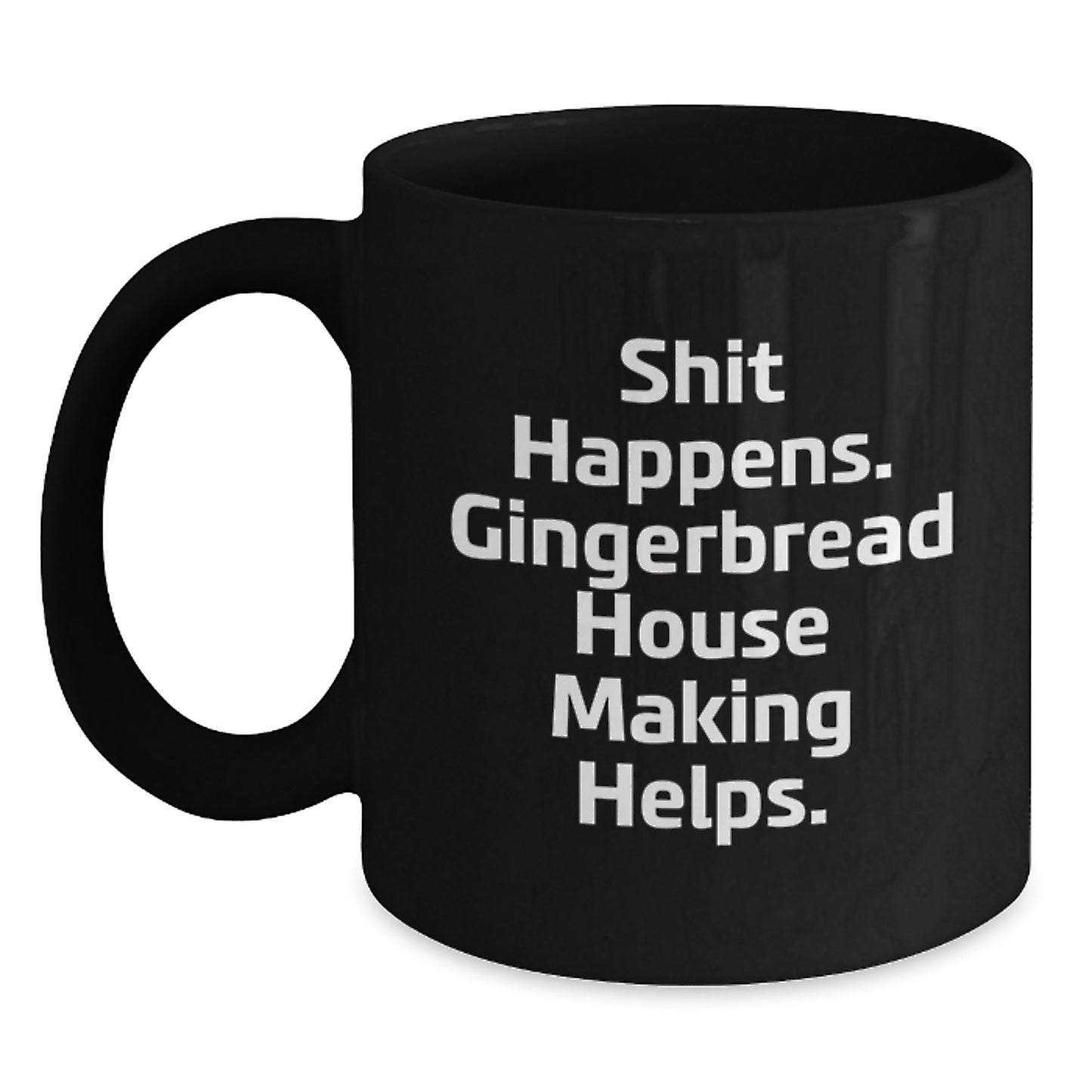 Gingerbread House Making Keepsake Coffee Mug for Him Graduation Gift - Main