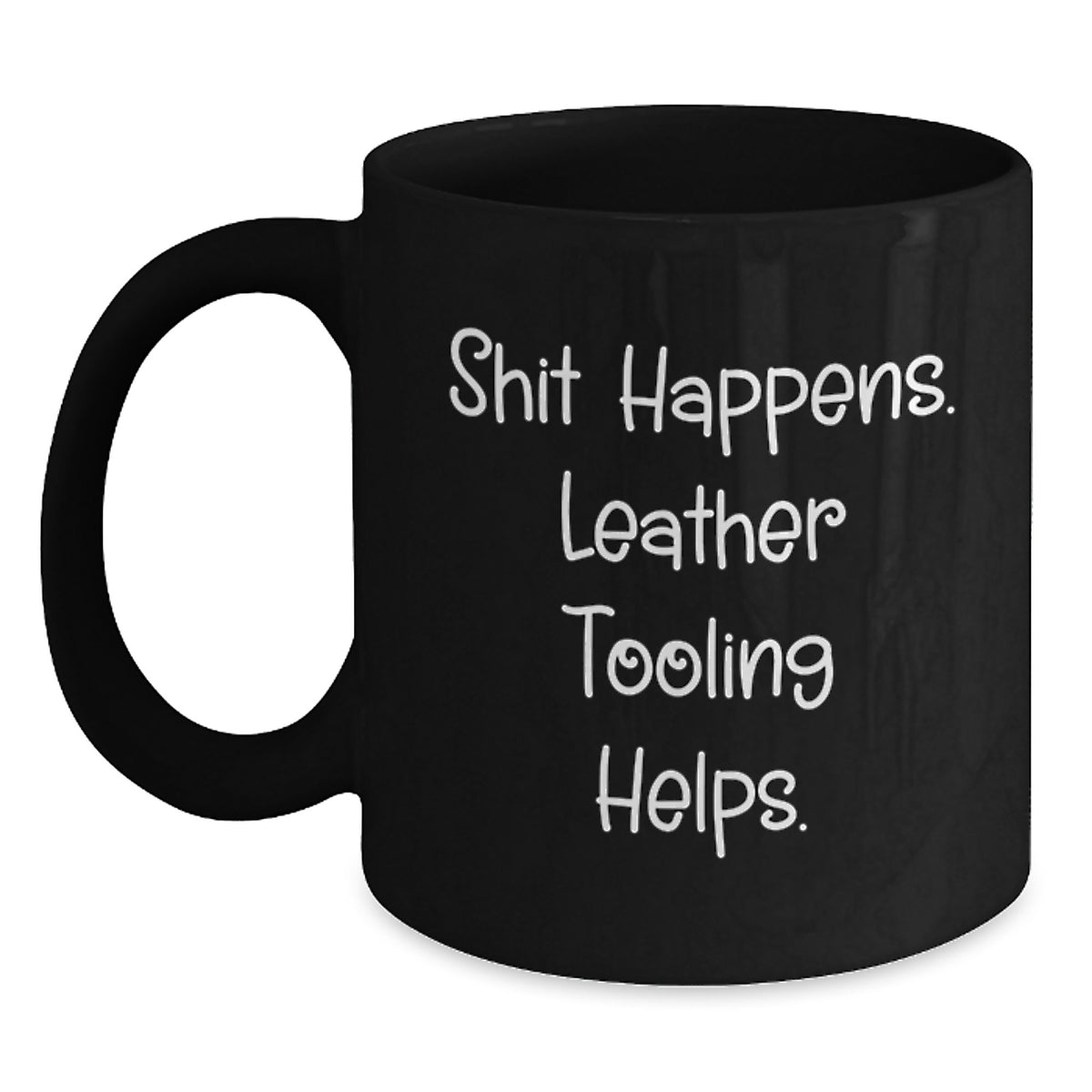 Funny Leather Tooling Mugs Gifts from Men to Friends on Christmas - Main