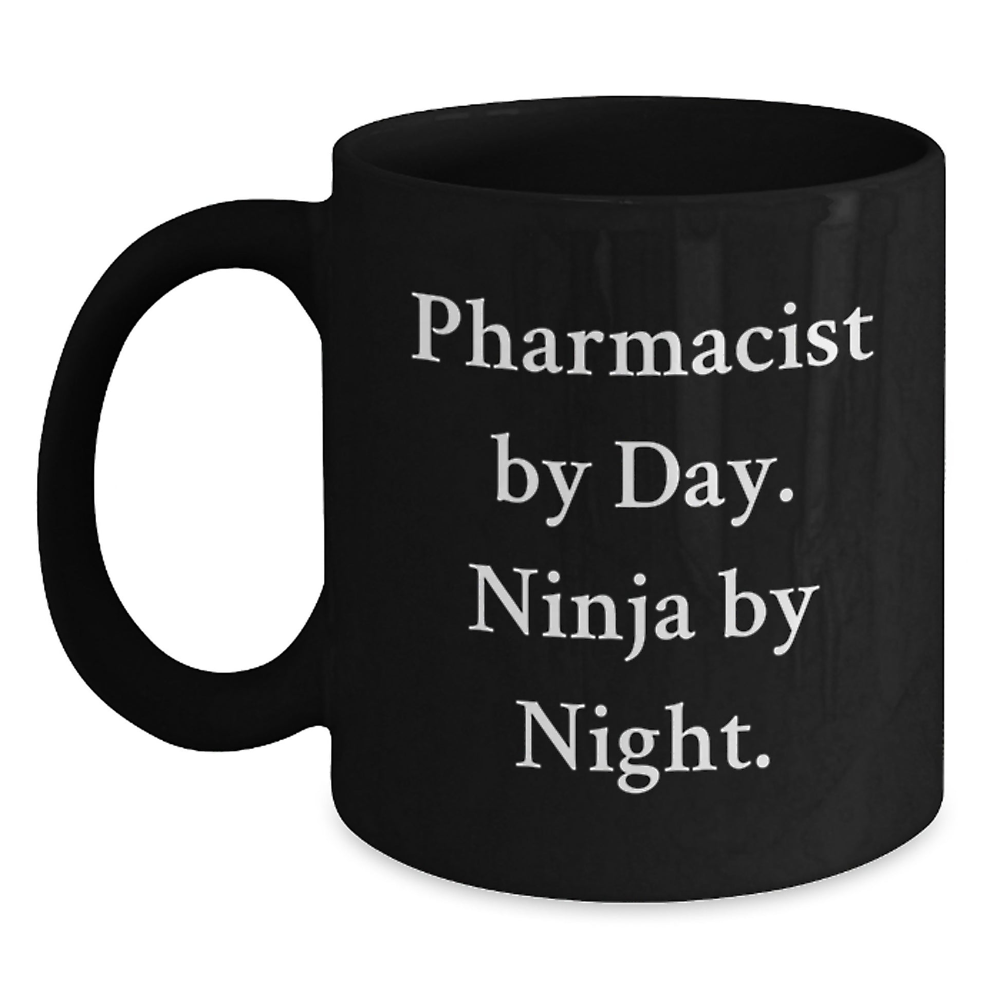 Pharmacist Gifts from Friends, Funny Black Coffee Mugs for Pharmacist Graduation Unique Gifts - Main