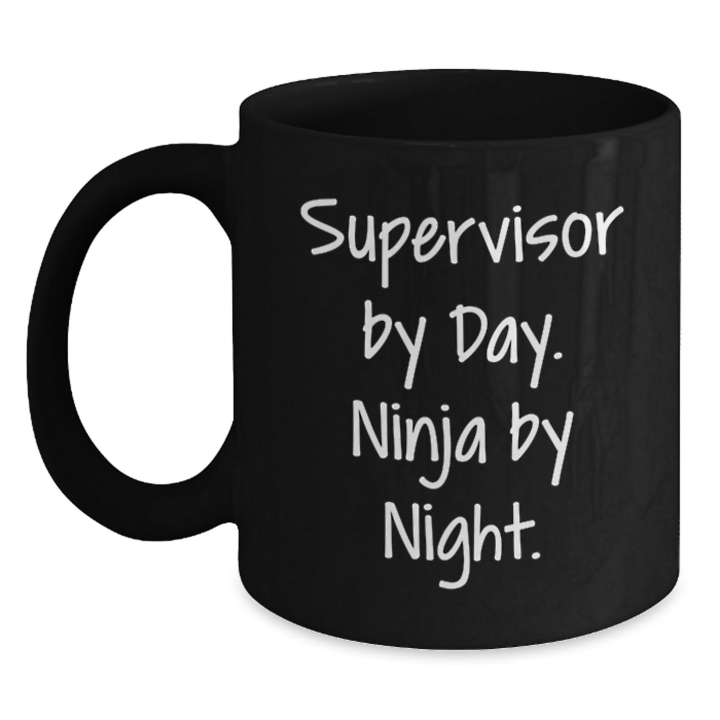 Supervisor Keepsake Mug for Him Birthday Gift Black 11oz Ceramic Mug - Main