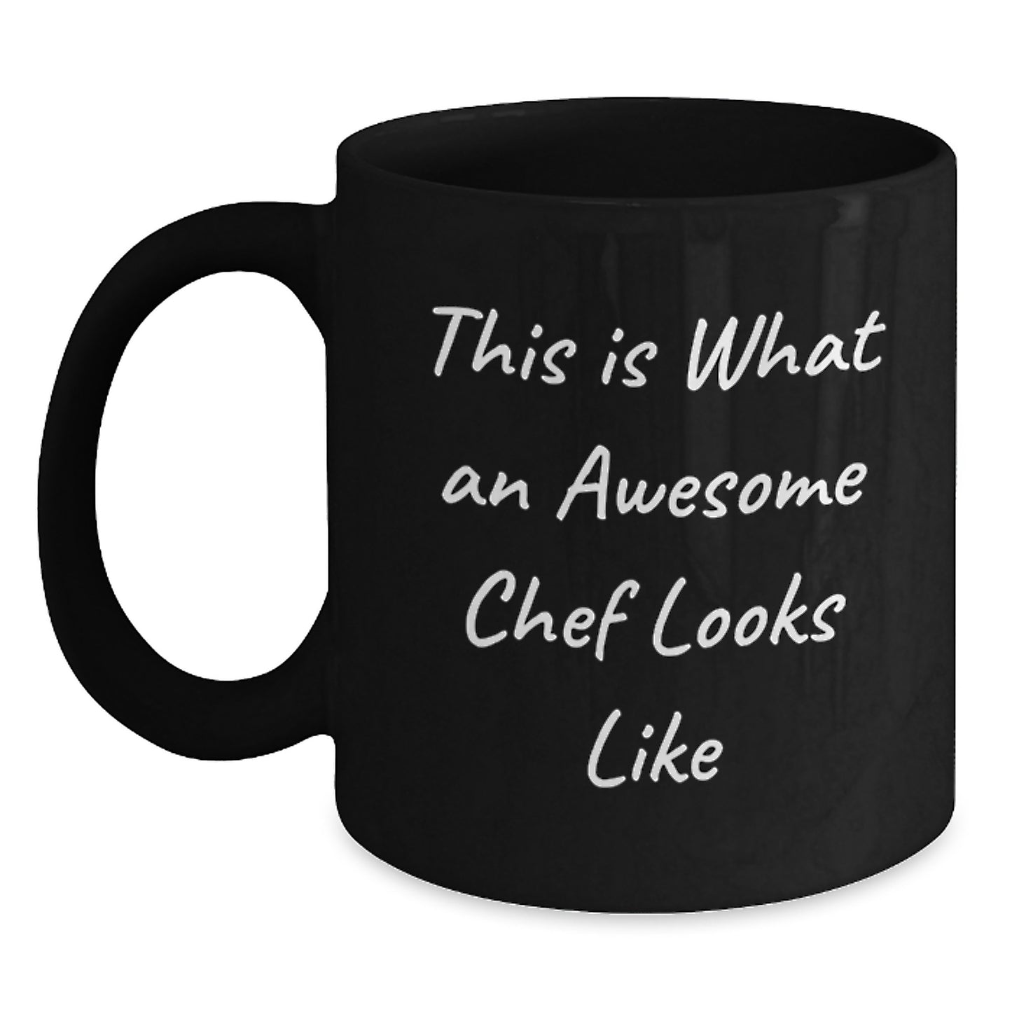 Bold Chef Black Coffee Mug Novelty Birthday Gift for Friends and Family - Main