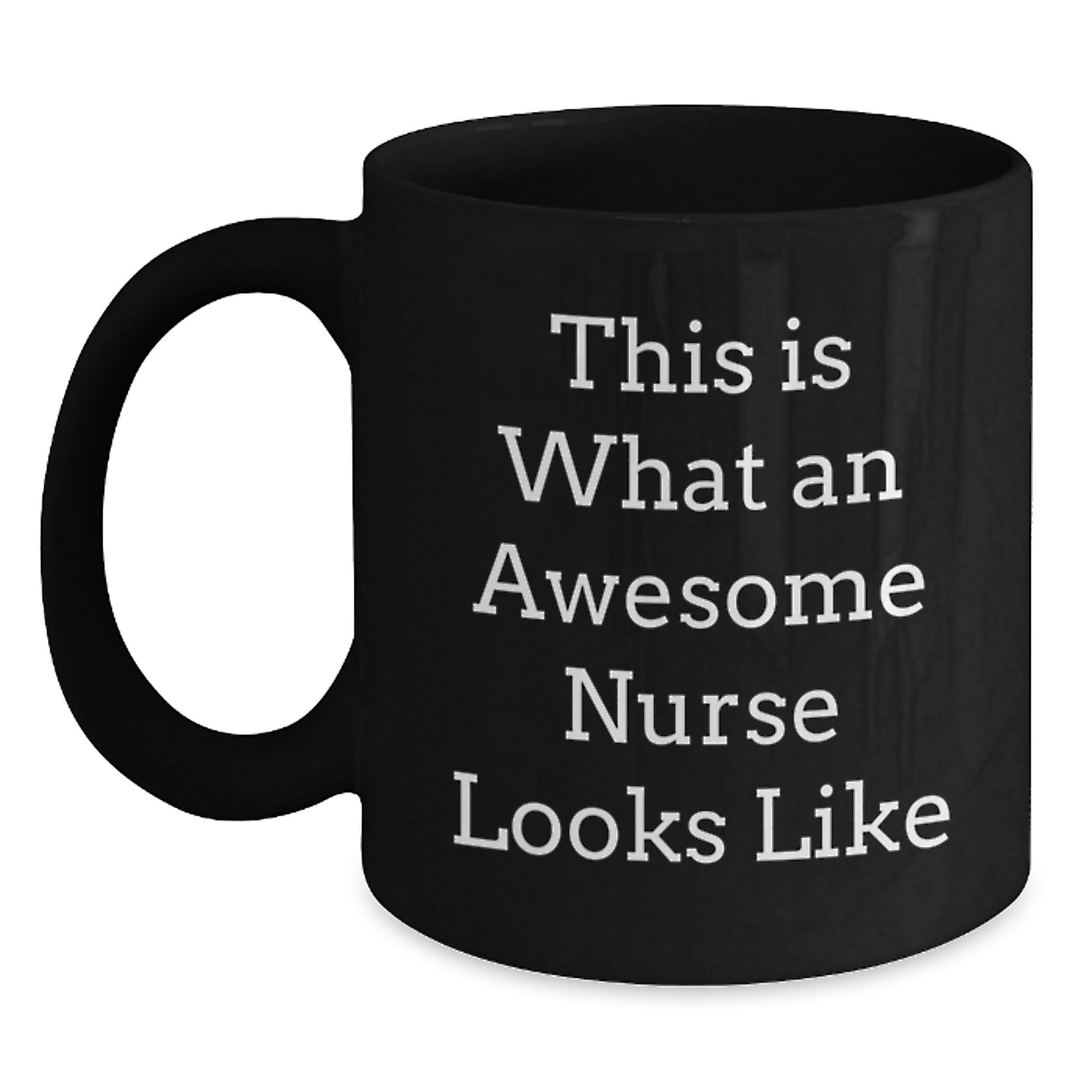 Funny Nurse Black Coffee Mugs Gifts from Men to Nurses on Graduation Unique Gifts - Main