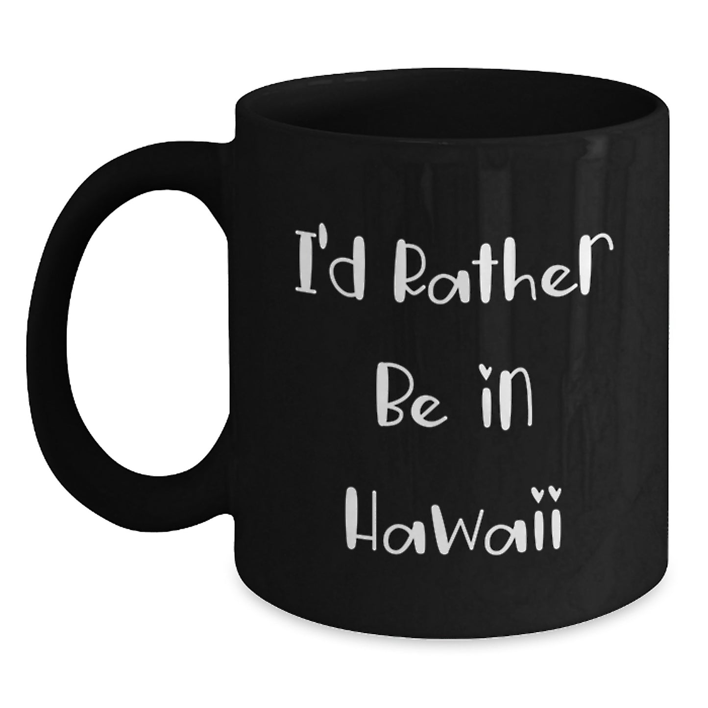 Hawaii Keepsake Black Coffee Mug for Him Birthday Gift - Main