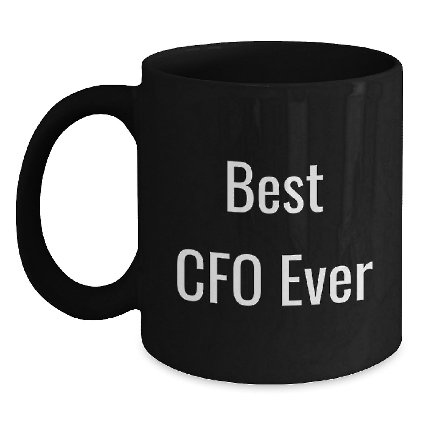 Cfo Keepsake Black Coffee Mug for Him Birthday Gift Best Cfo Ever - Main