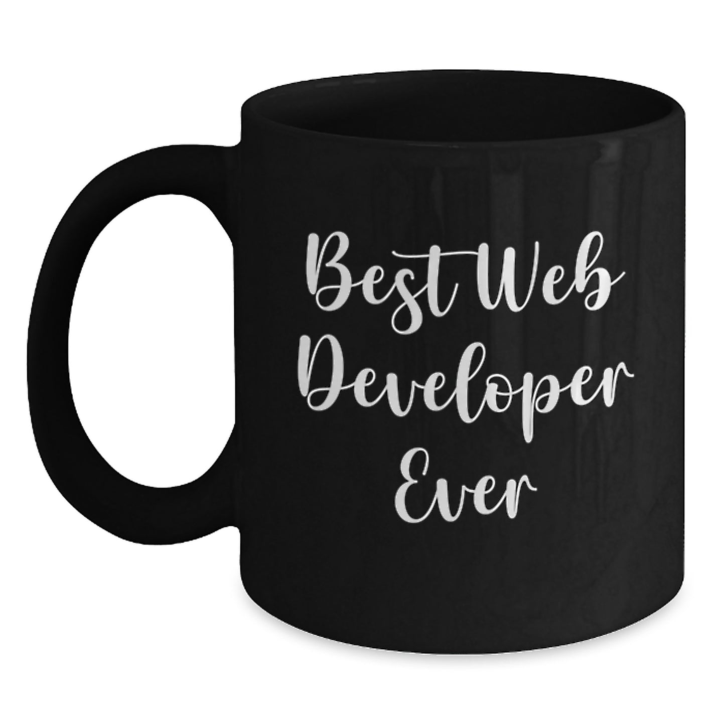 Black Coffee Mug for a Best Friend Companion Developer Birthday Gift - Main