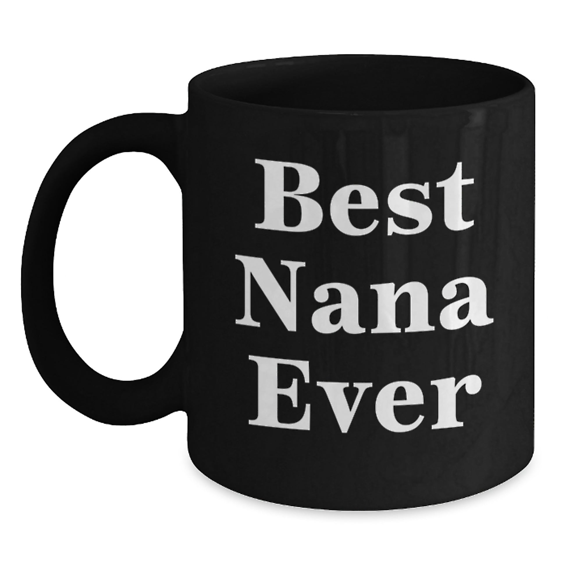 Nana Keepsake Ceramic Black Coffee Mug for Him Birthday Gift Best Nana - Main