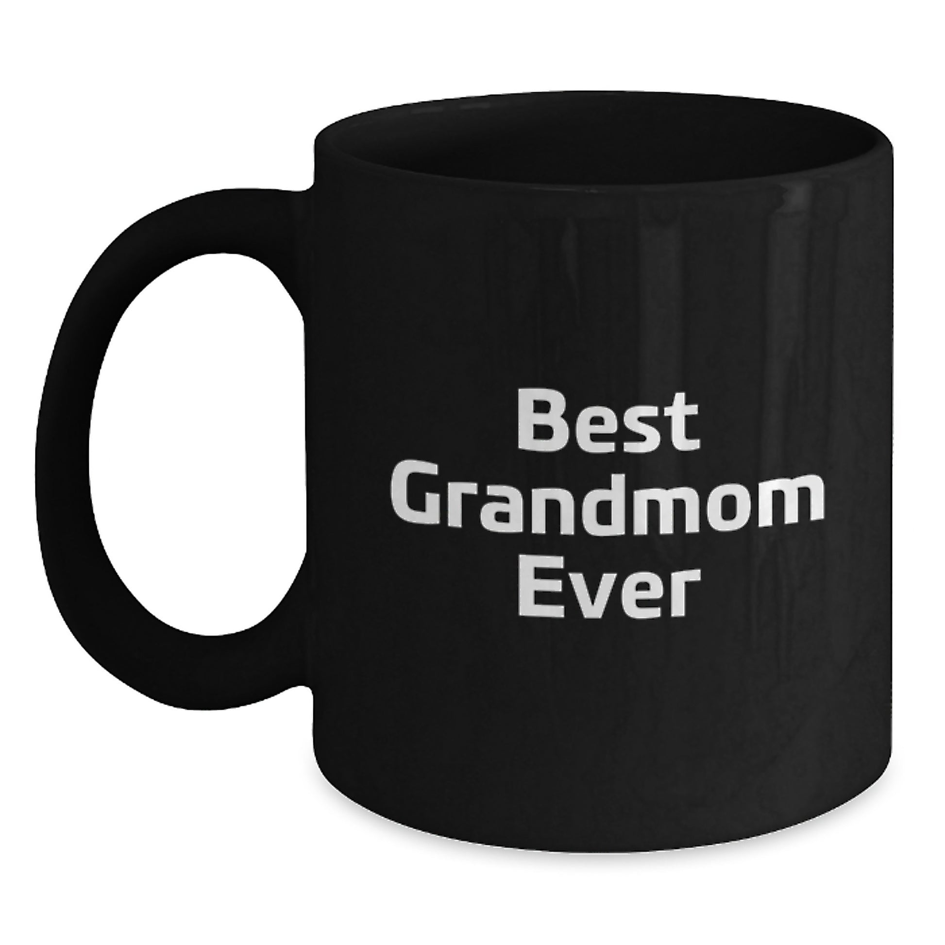 Grandmom Keepsake Black Coffee Mug for Him Birthday Gift - Main