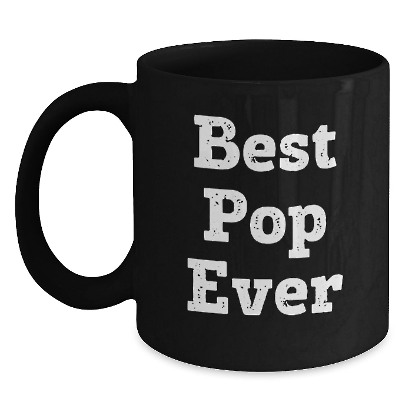 For Him Keepsake Birthday Gift Black Coffee Mug – Best Pop Ever - Main