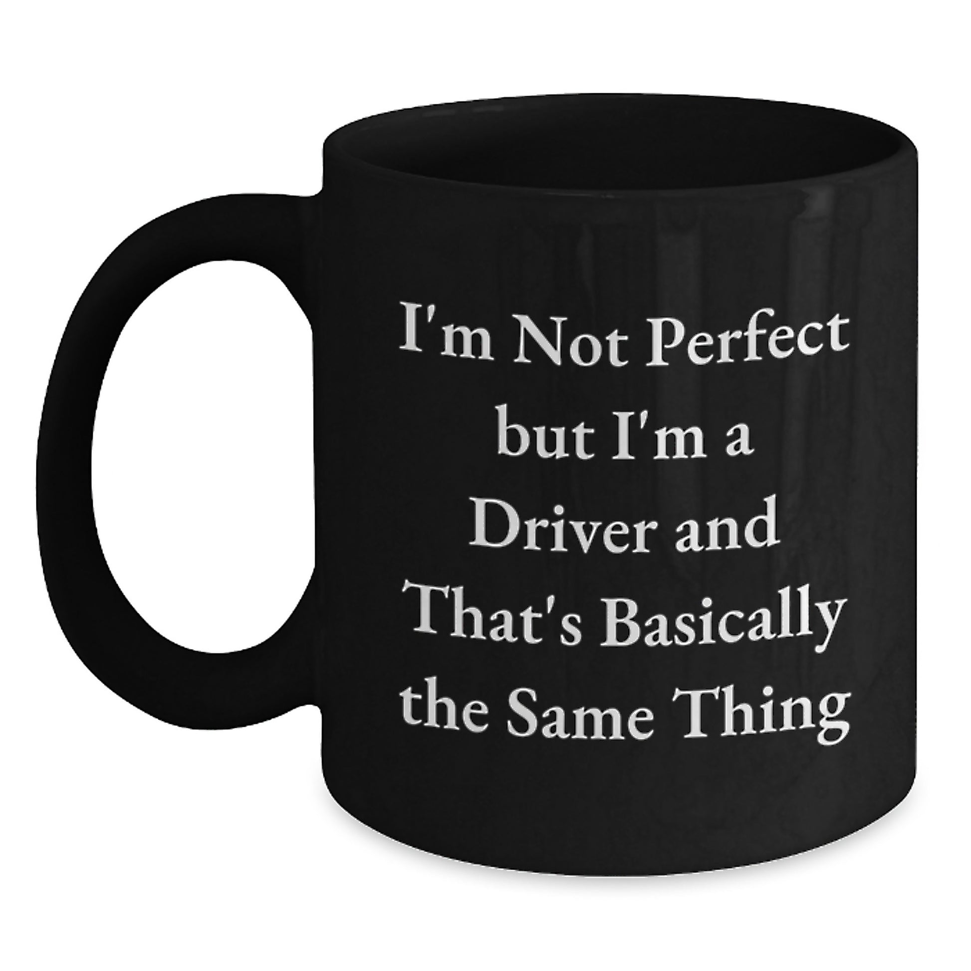 Driver Keepsake Black Coffee Mug Birthday Gift for Him Ultimate - Main