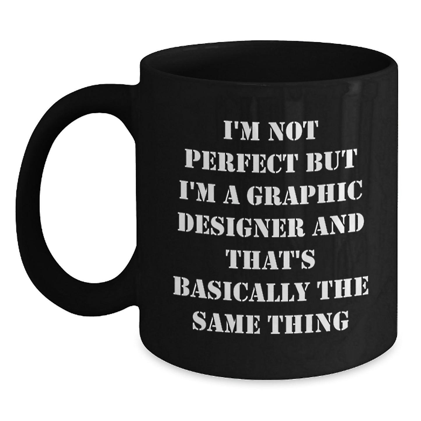 Coffee Mug Companion for a Best Friend Graphic Designer Birthday Gift - Main