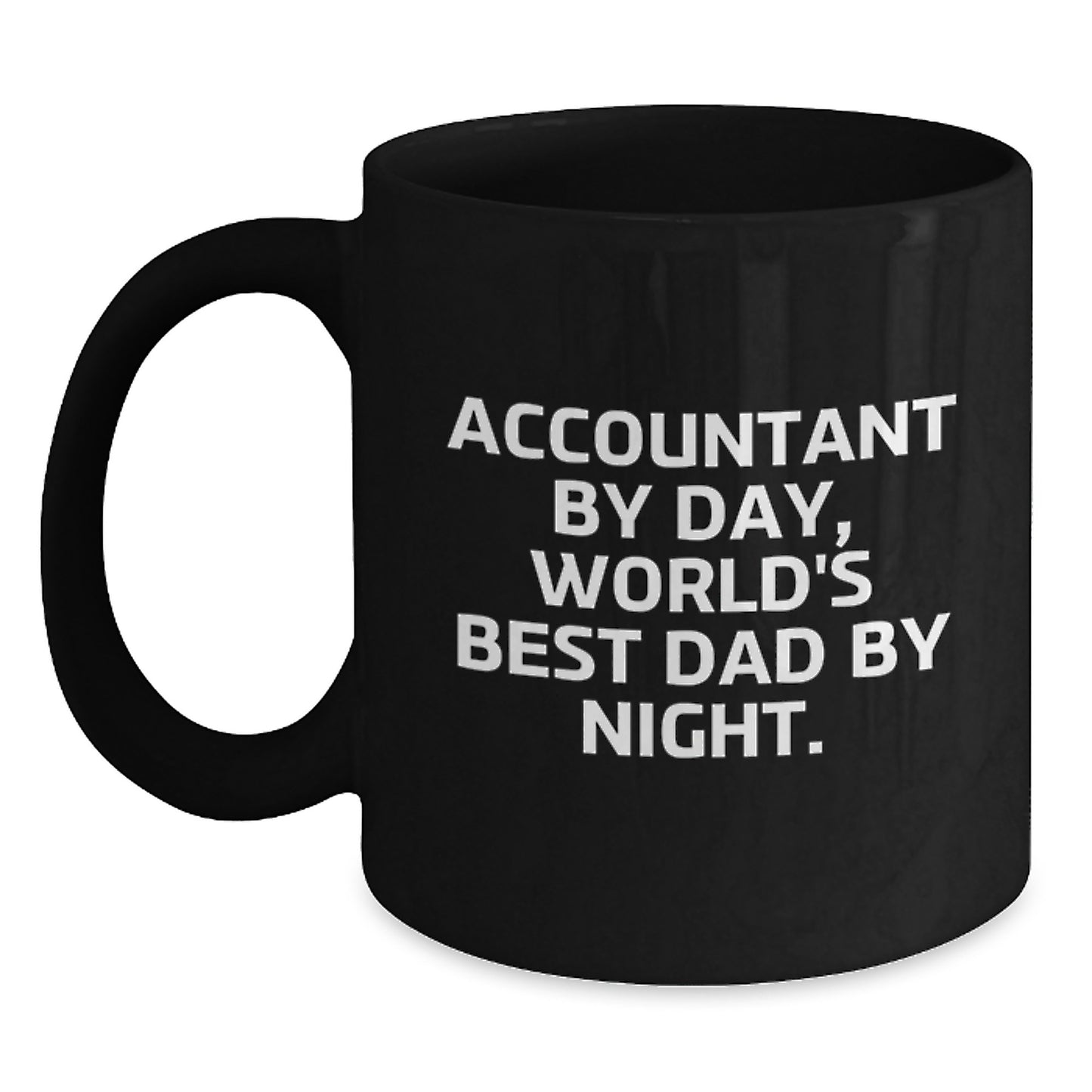 Accountant Black Coffee Mug Companion for a Best Friend Birthday Gift - Main