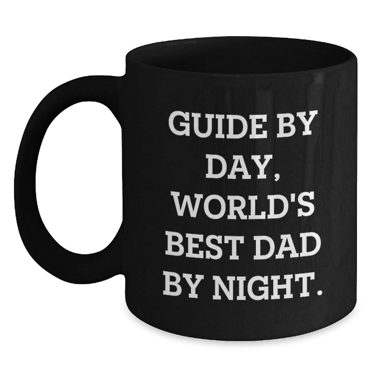 Guide Black Coffee Mug Premium Keepsake for Him Birthday Gift - Main
