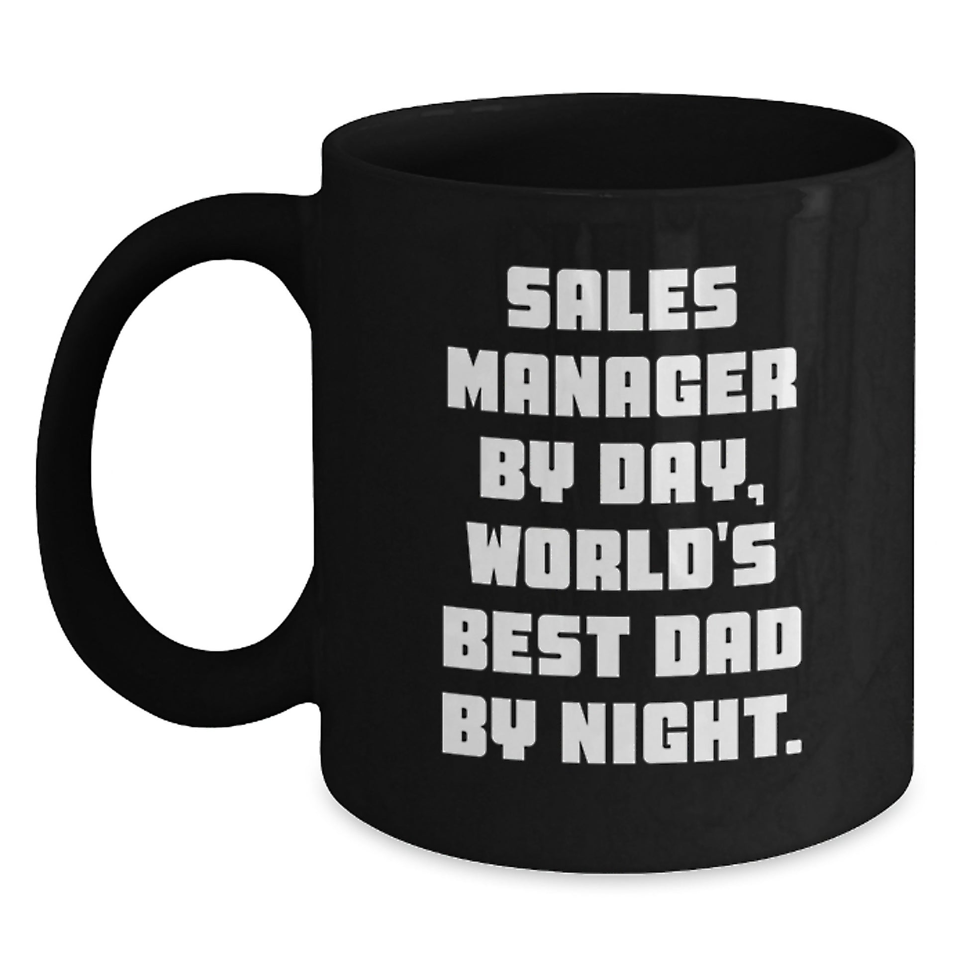 Novelty Humorous Sales Manager Mug for Friends Birthday Gift - Main
