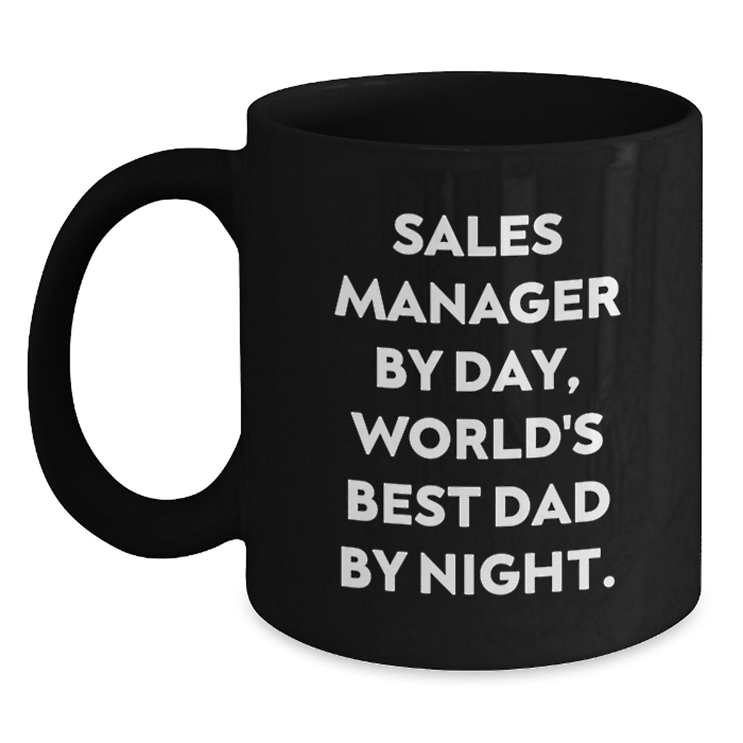 Sales Manager Keepsake Mug for Him Birthday Gift Black Coffee Mug 11oz - Main