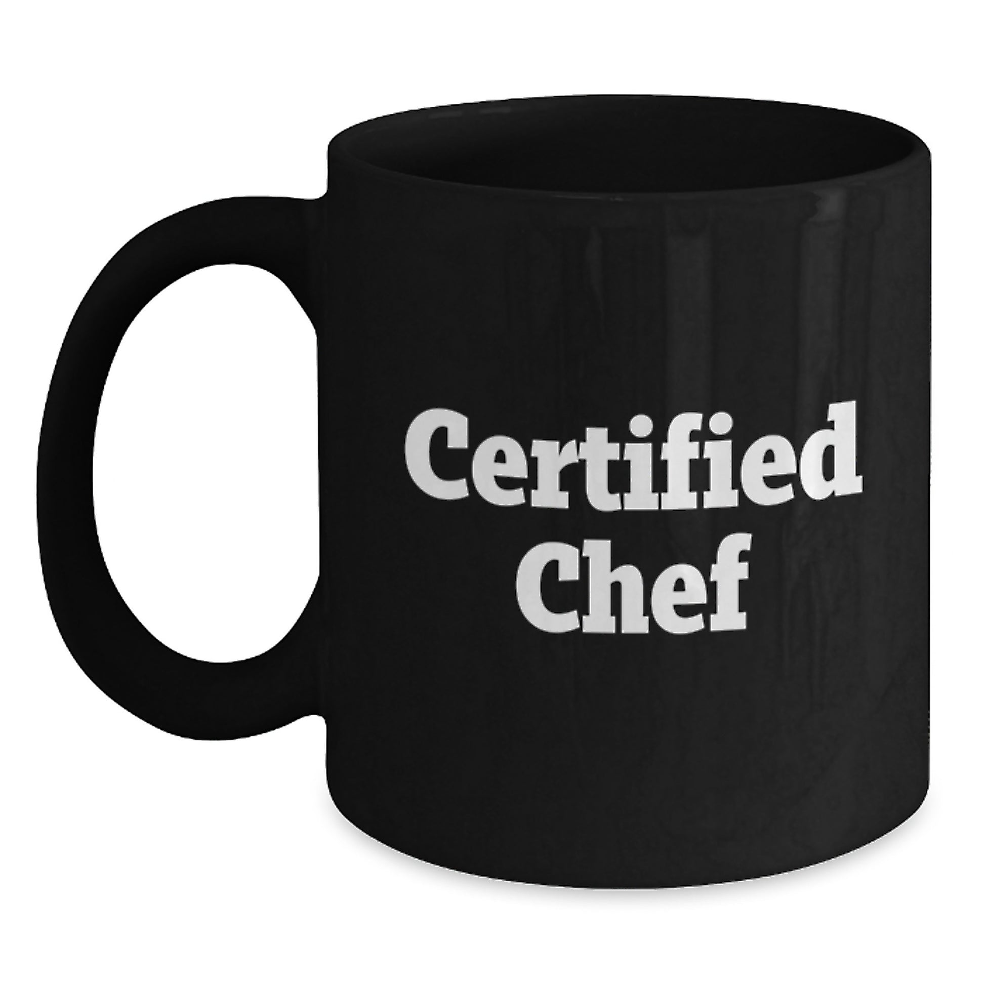 Funny Quotes for Chefs Christmas Unique Gifts from Men to Family Black Coffee Mugs for Chef Friends - Main