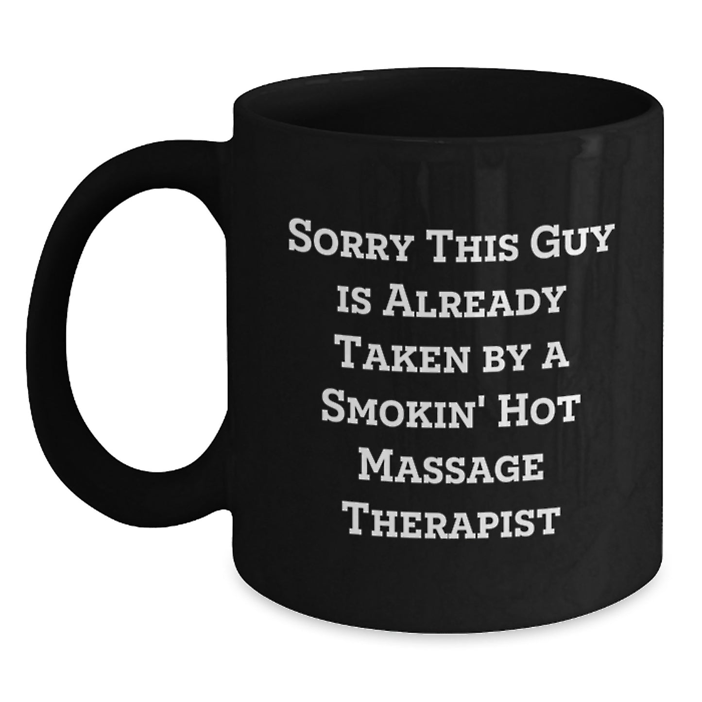 Funny Massage Therapist Gifts from Friends for Massage Therapist Black Coffee Mugs, Unique Christmas Unique Gifts for Men, Women, Coworkers, Family - Main
