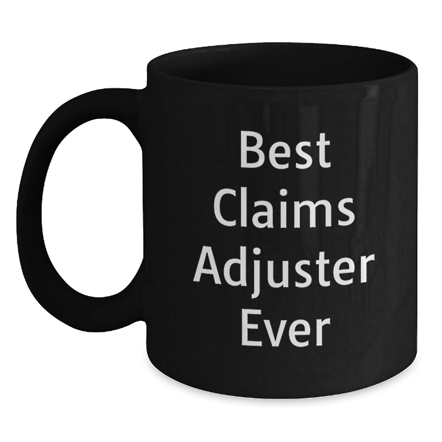 Claims Adjuster Keepsake Black Coffee Mug for Him Birthday Gift - Main