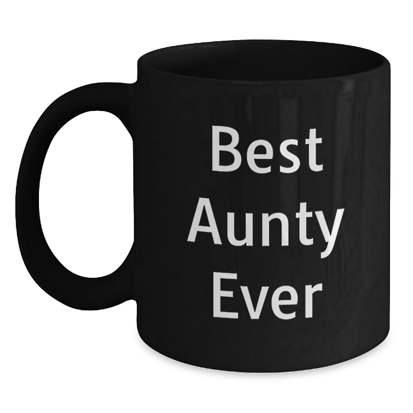 Aunty Black Coffee Mug Keepsake Birthday Gift for Him - Main