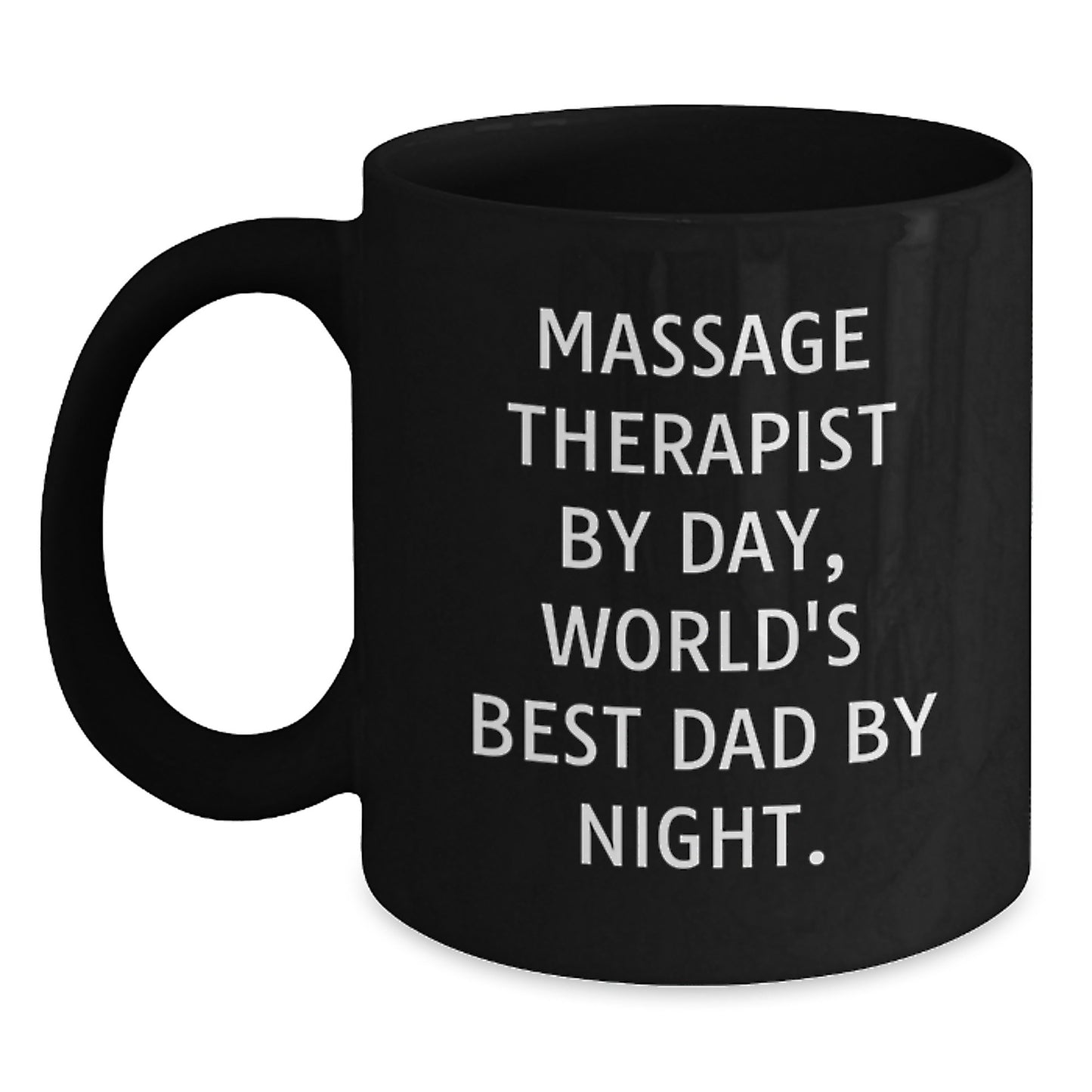 Massage Therapist Keepsake Mug for Him Birthday Gift Black Coffee 11oz - Main